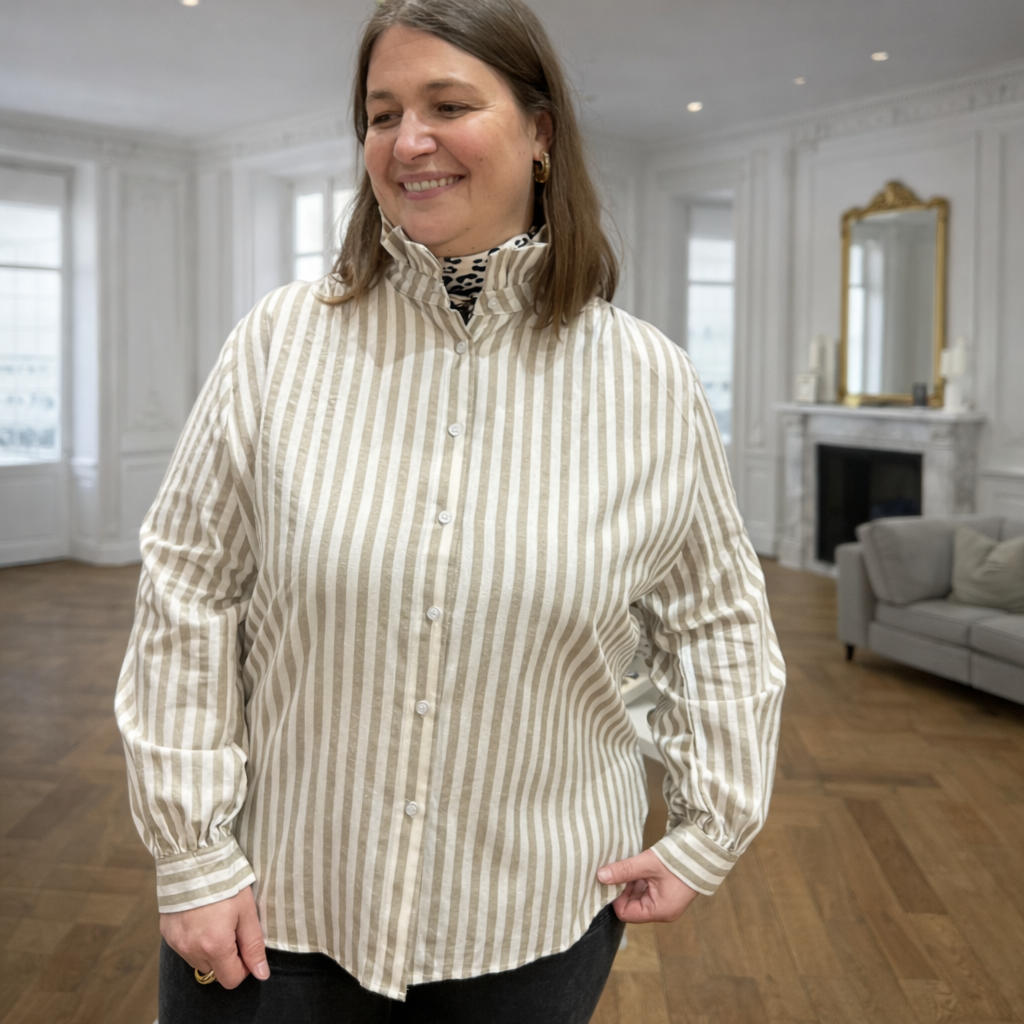 Selection de vêtements femme grande taille du 44 au 50 disponible à l'atelier n°1, boutique de prêt à porter et accessoires à saint Quentin 