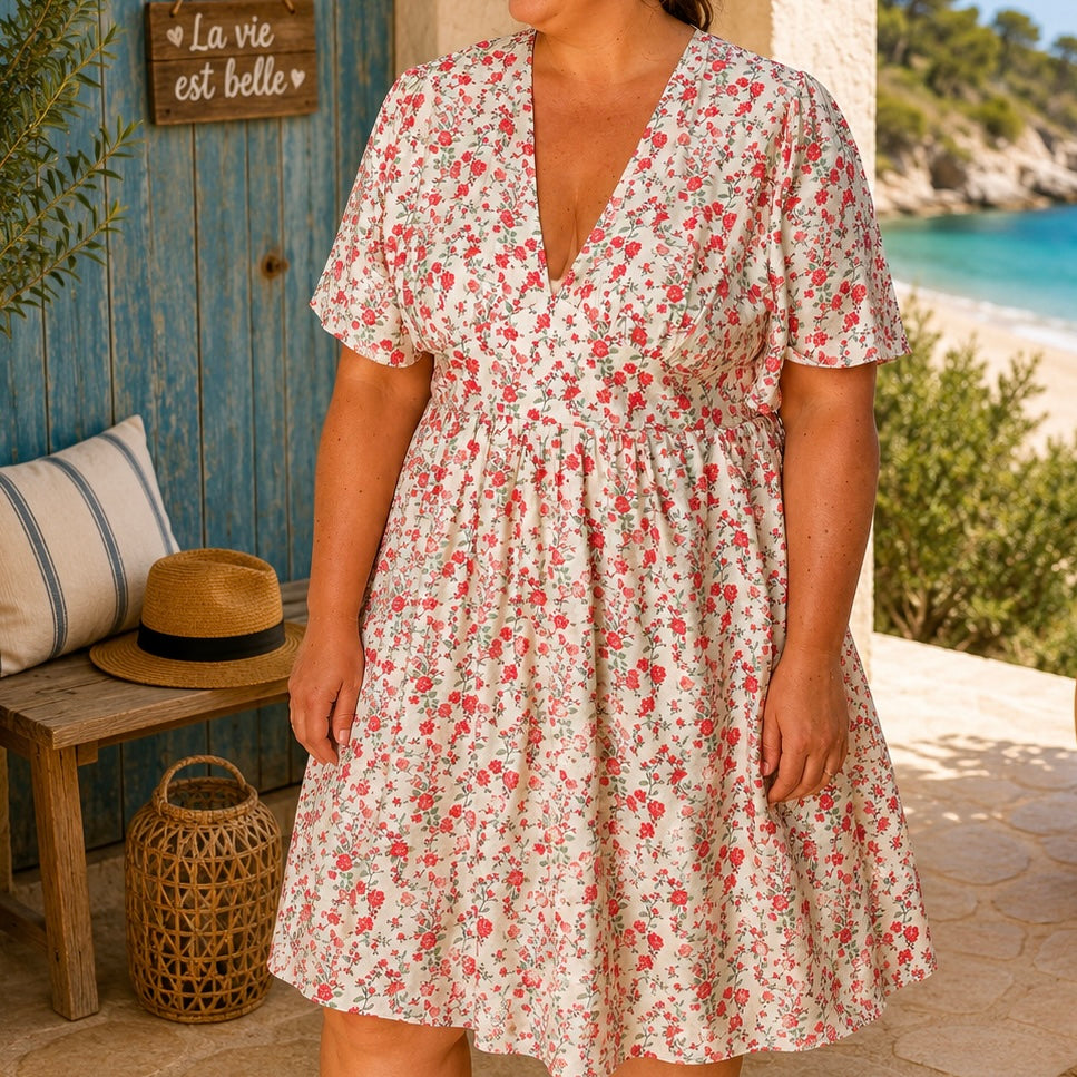 Selection de vêtements femme grande taille du 44 au 50 disponible à l'atelier n°1, boutique de prêt à porter et accessoires à saint Quentin 