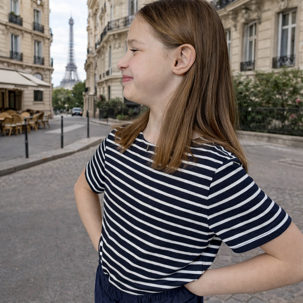 vêtement enfant tendance du 2 au 12 ans disponible à l'atelier n°1, boutique de prêt à porter et accessoires à saint Quentin 